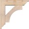 Ekena Millwork Westlake Traditional Smooth Bracket w/ Offset Brace, Douglas Fir, 5 1/2"W x 20"D x 20"H BKT0604X20X20WTL01SDF - alternate 4